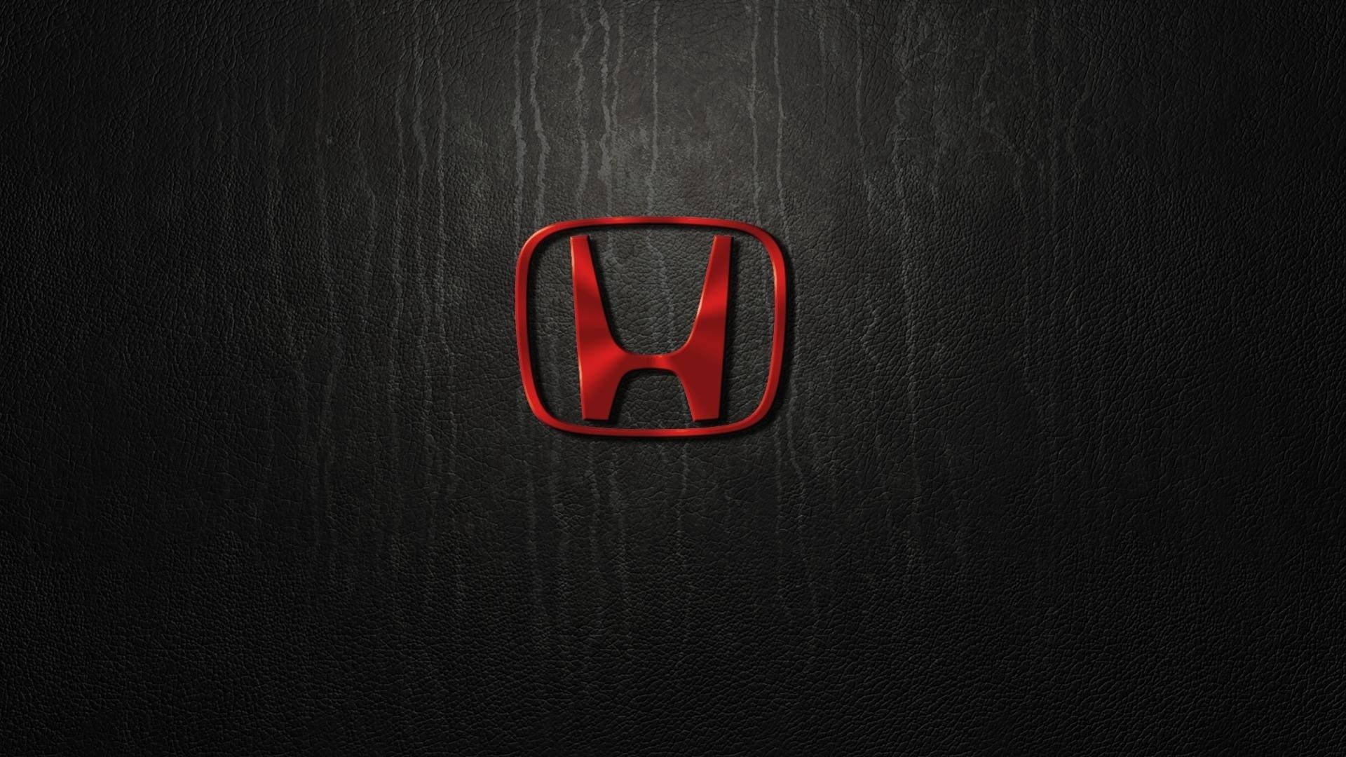 Cool Red Honda Logo Wallpaper
