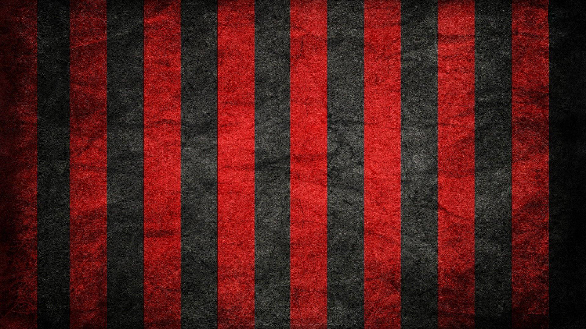 Cool Red Stripes On Black