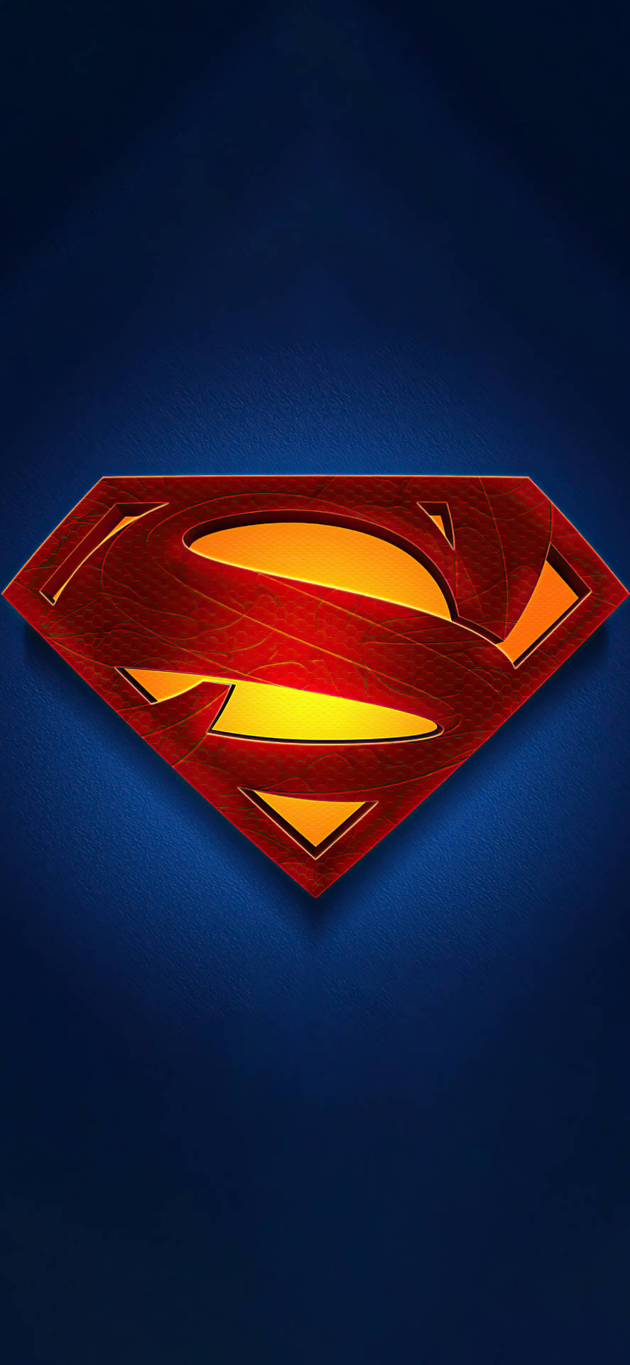 Cool Redesigned Superman Symbol Iphone Wallpaper