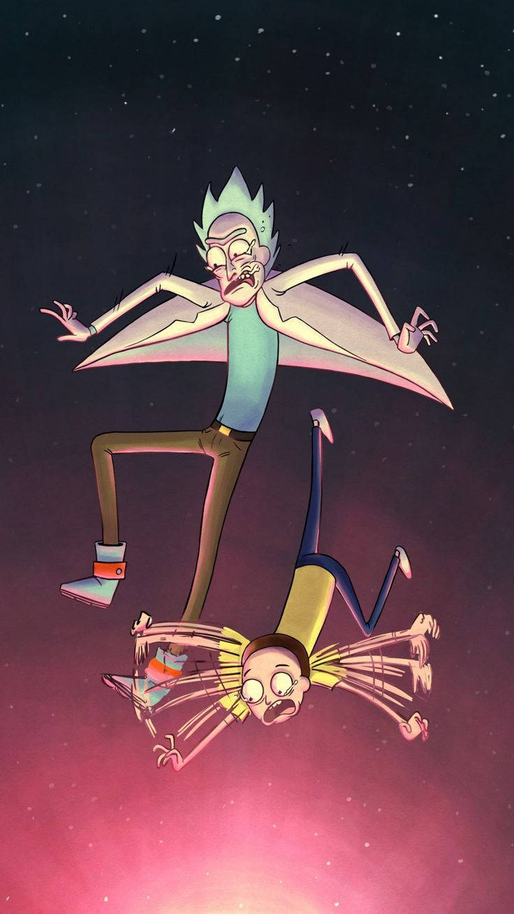 Cool Rick And Morty Falling