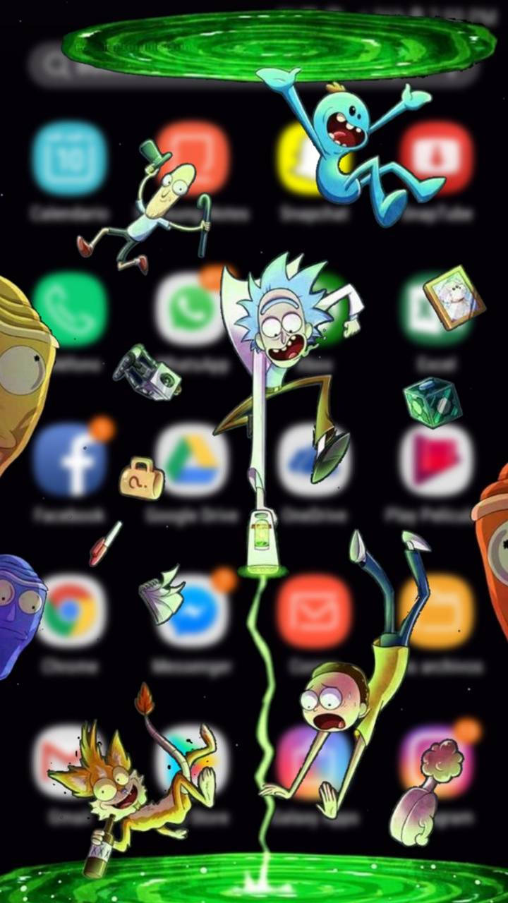 Cool Rick And Morty Screen Saver