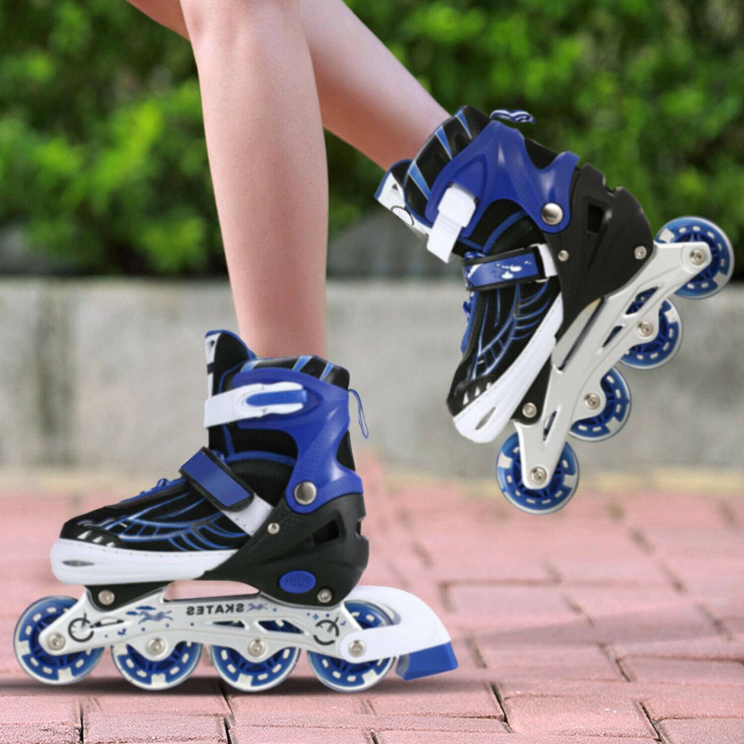 Cool  Rollerblading Shoes For Kids Wallpaper