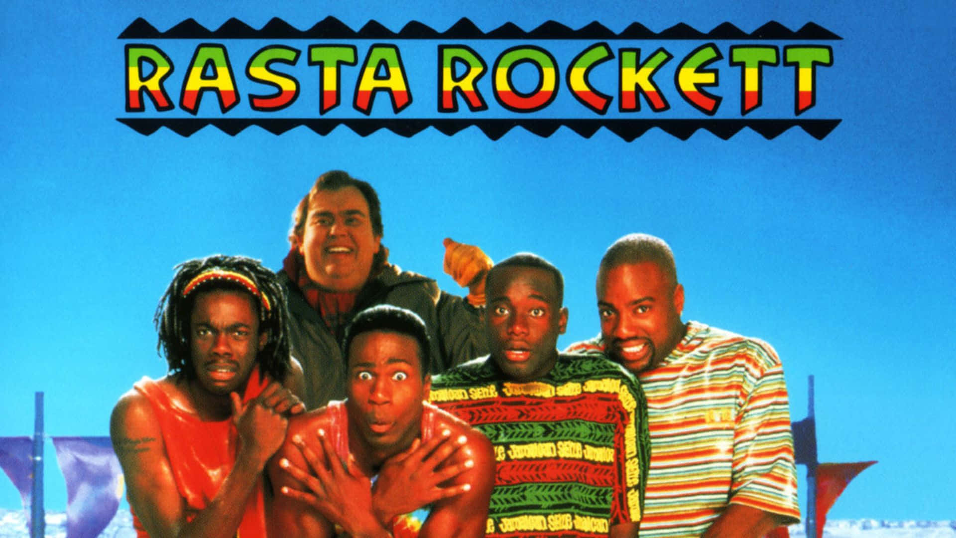 Cool Runnings Rasta Rockett Cast Wallpaper