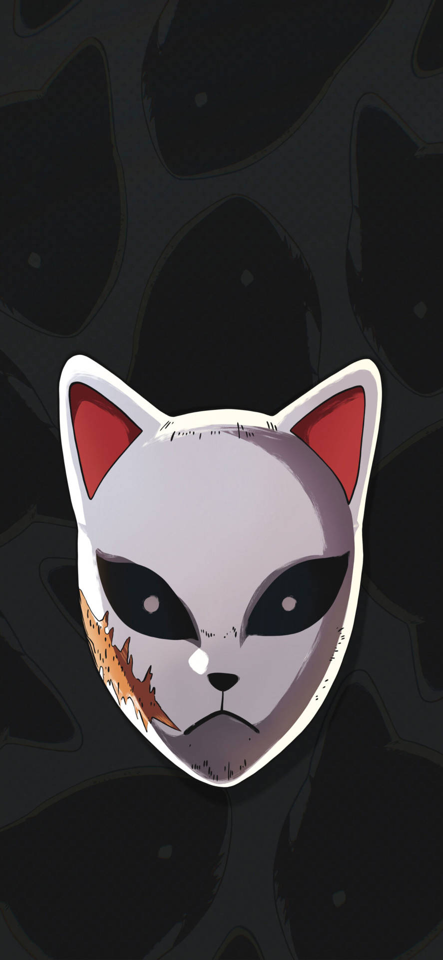 Cool Sabito Demon Slayer Mask Wallpaper
