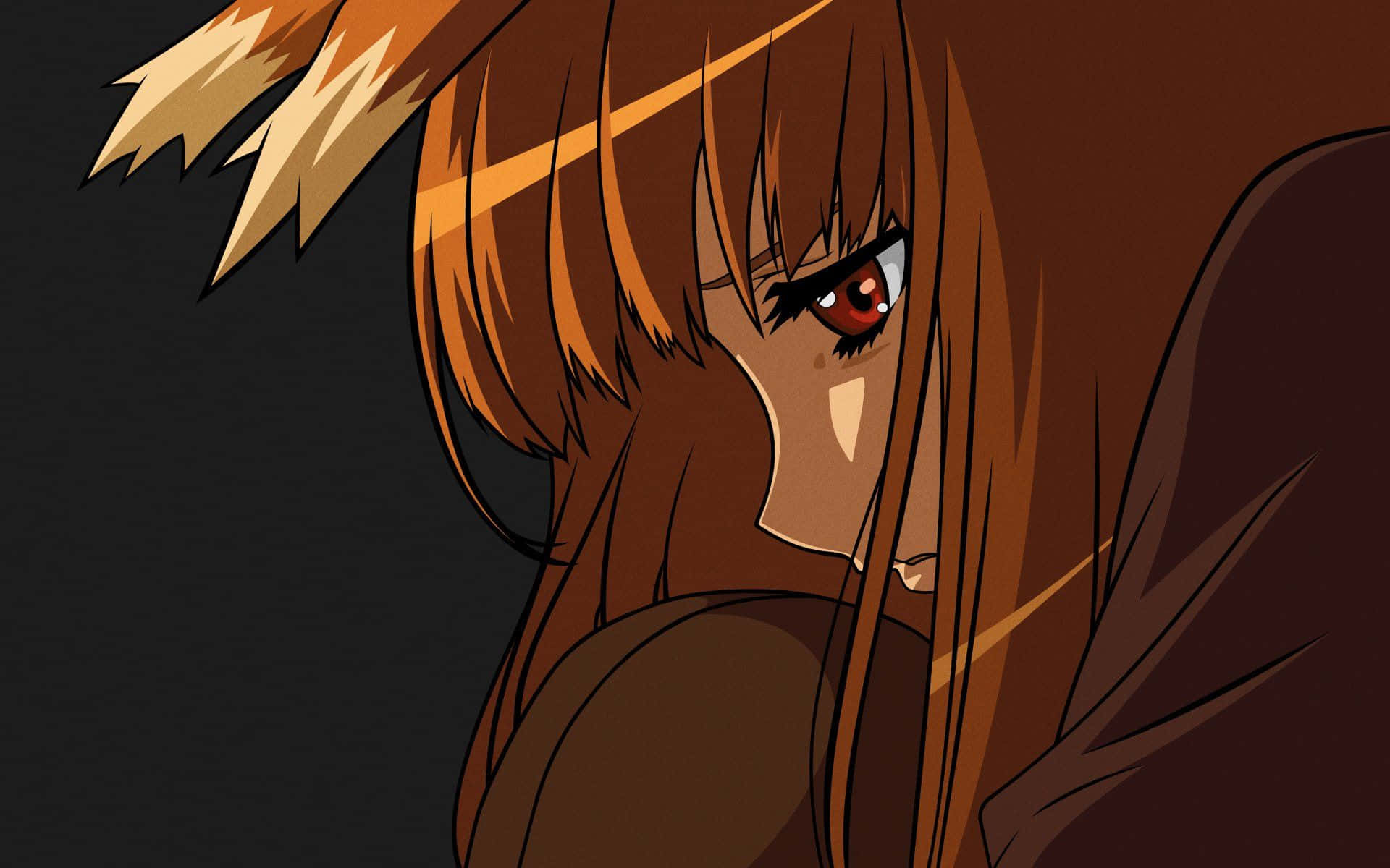 Traurigkeitverweilt In Diesem Beeindruckenden, Coolen Und Traurigen Anime-hintergrundbild. Wallpaper