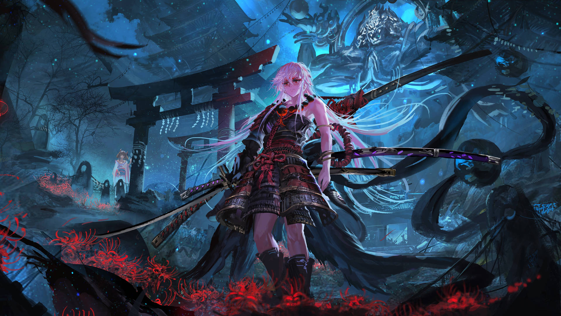 Cool Samurai Anime Girl Picture