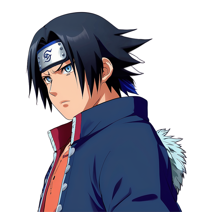 Download Cool Sasuke Uchiha Pose Png 06242024 | Wallpapers.com