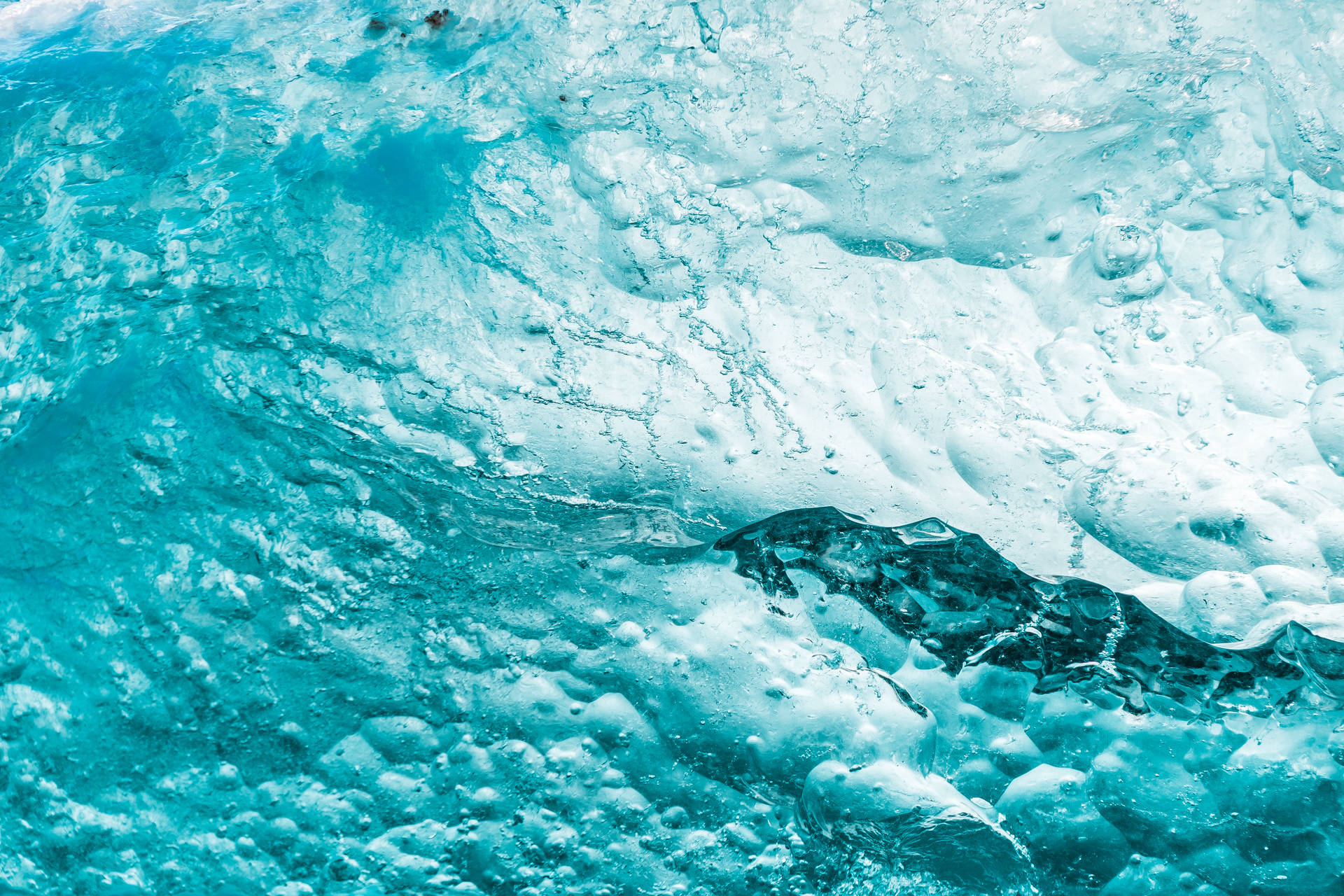 Cool Simple Crystal Glacier Wallpaper