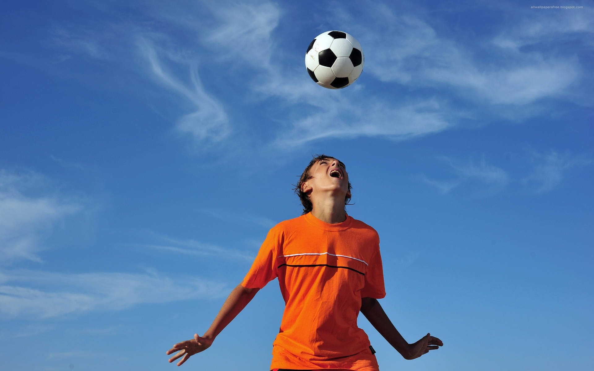Cool Soccer Ball Headshot