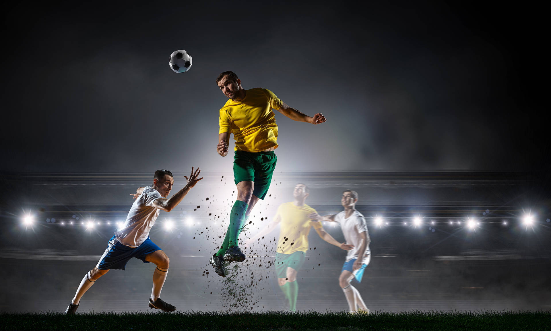 Cool Soccer Desktop Player Header Wallpaper