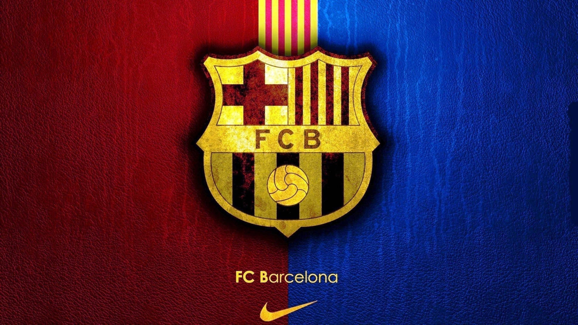 Cool Soccer Fc Barcelona Poster Wallpaper