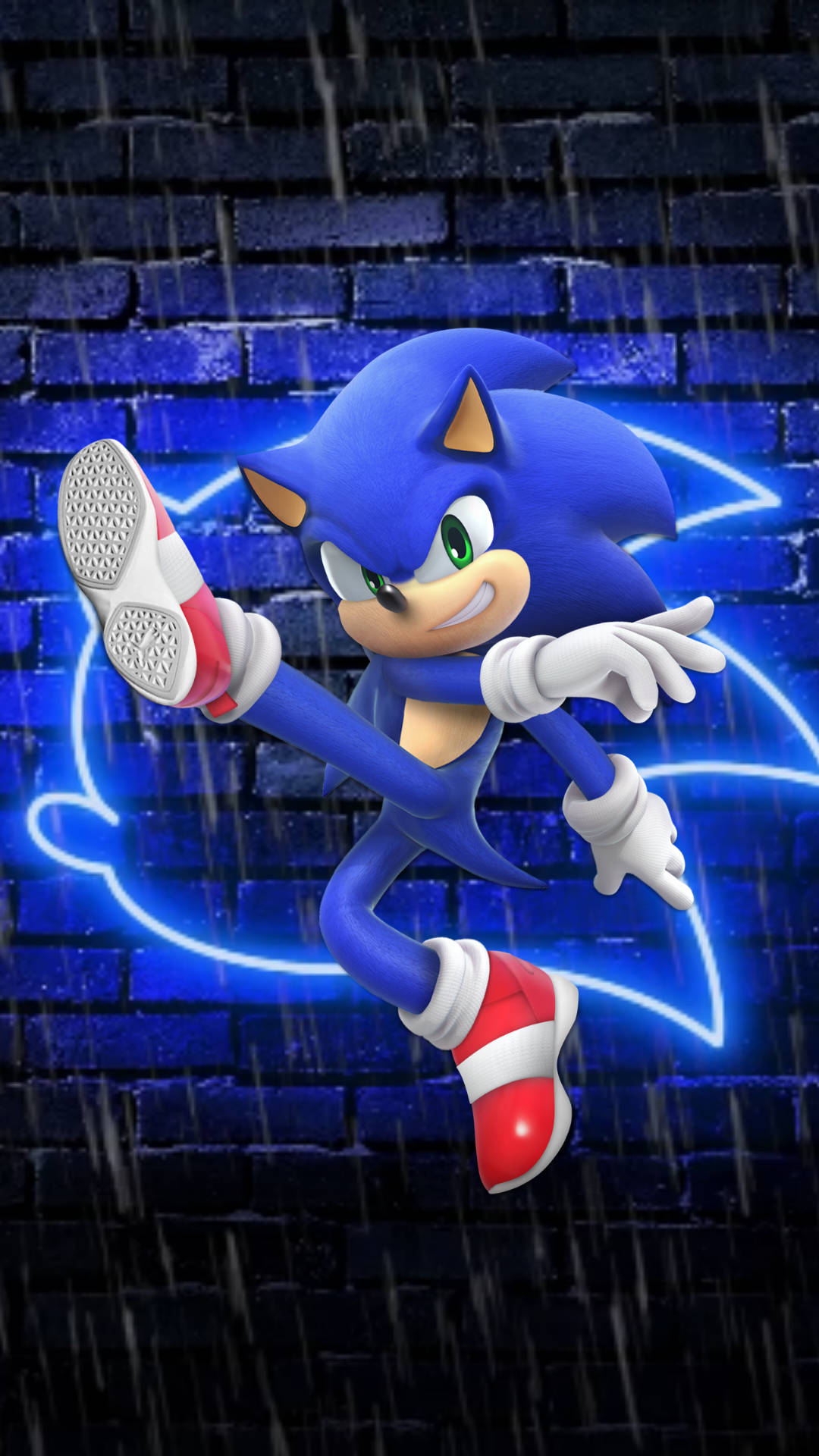 Beschleunigeund Besiege Die Konkurrenz Mit Der Cool Sonic Technologie! Wallpaper
