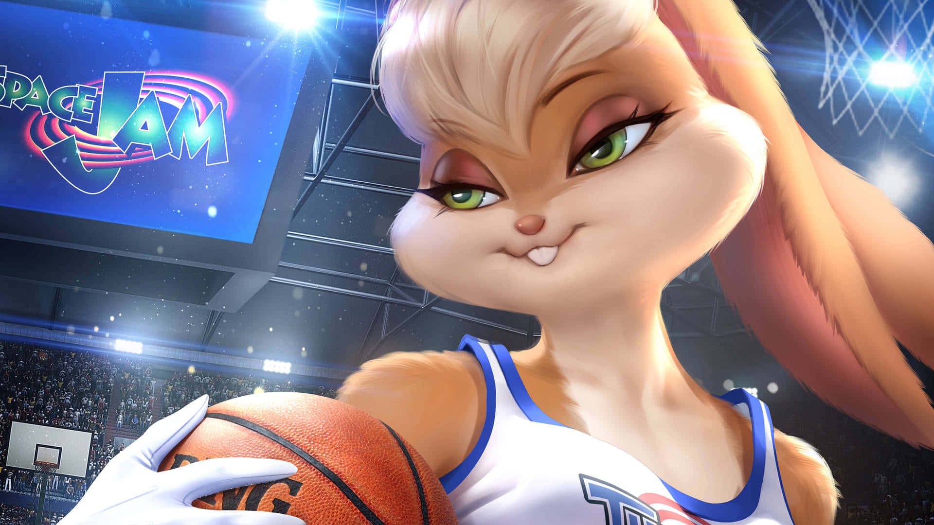 "Experience the Thrill of Space Jam with Cool Space Jam" Wallpaper