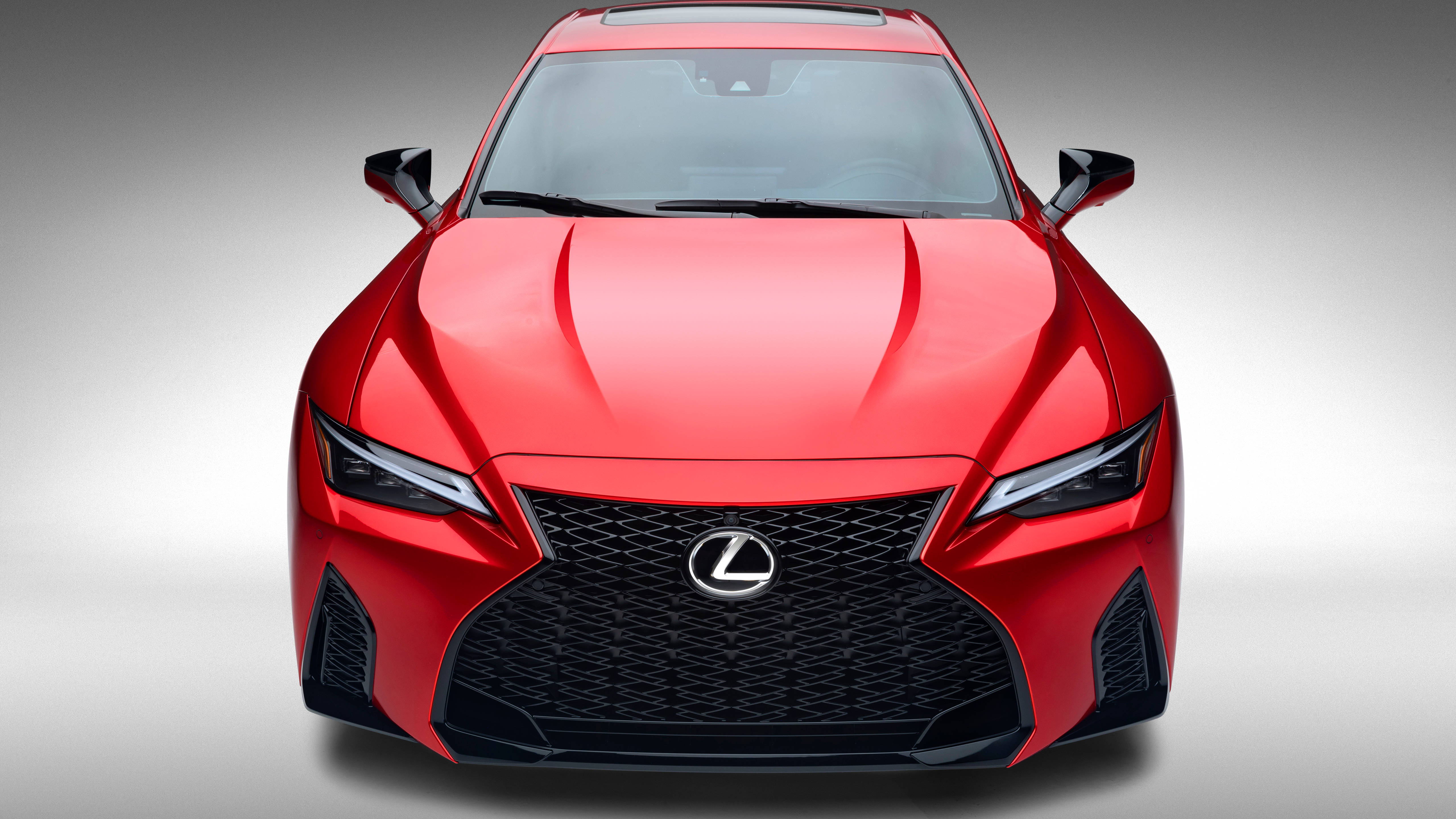 Cool Sports Car Red Lexus Is Wallpaper