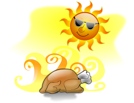 Cool Sunand Sleeping Turtle Illustration PNG