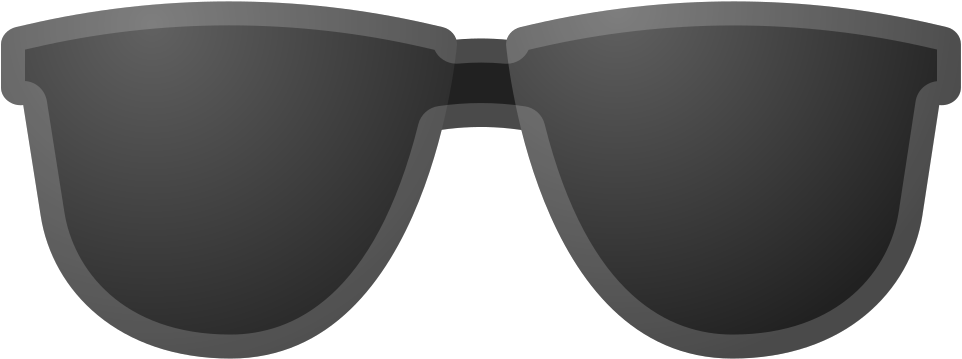 Cool Sunglasses Emoji Graphic PNG