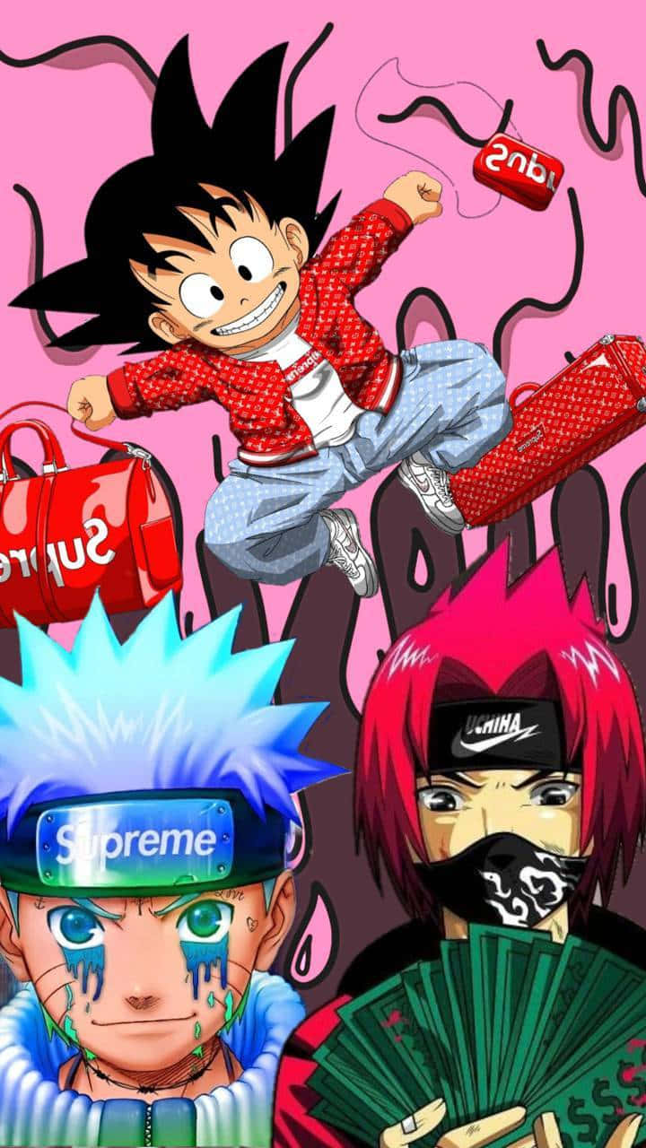 Download Bring On The Cool Anime Fun With Cool Supreme Anime Wallpaper Wallpapers Com
