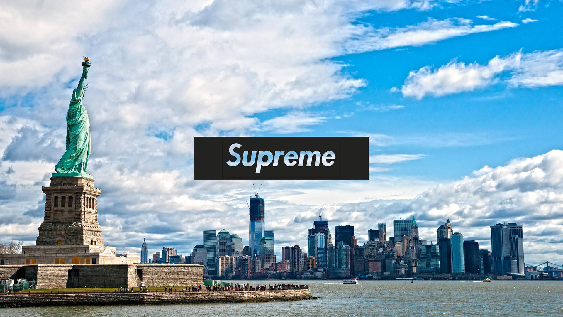 Cool Supreme Statue Of Liberty