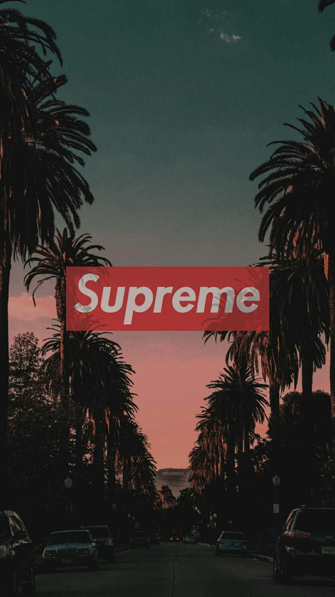 Download Cool Swag Supreme Sunset Wallpaper | Wallpapers.com