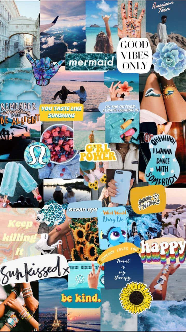 Cool_ Teen_ Inspirational_ Collage.jpg Wallpaper