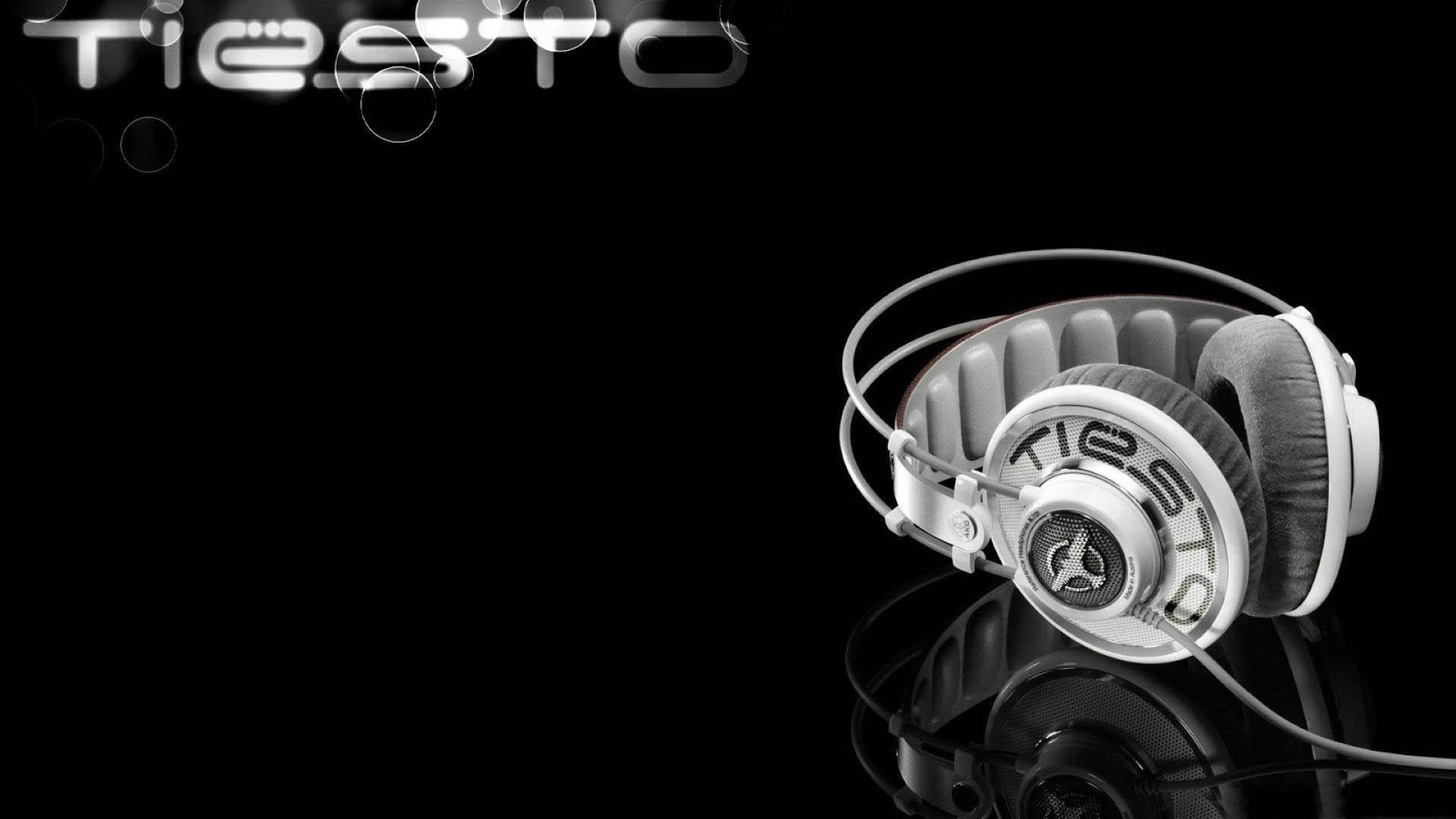 Cool Tiesto Graphic Headphones