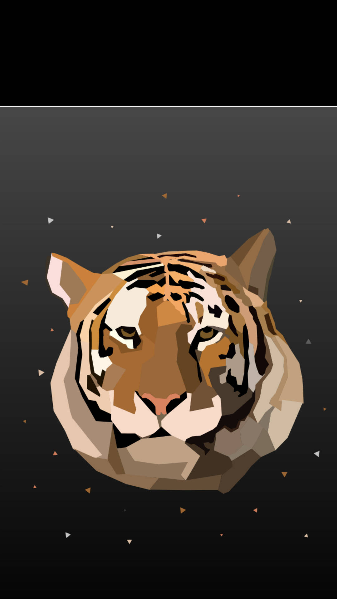 Cool Tiger Vector Art Picture