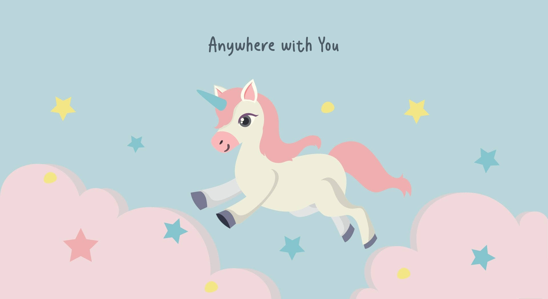 "Cool and Magical - Let the Unicorn Enchant You" Wallpaper