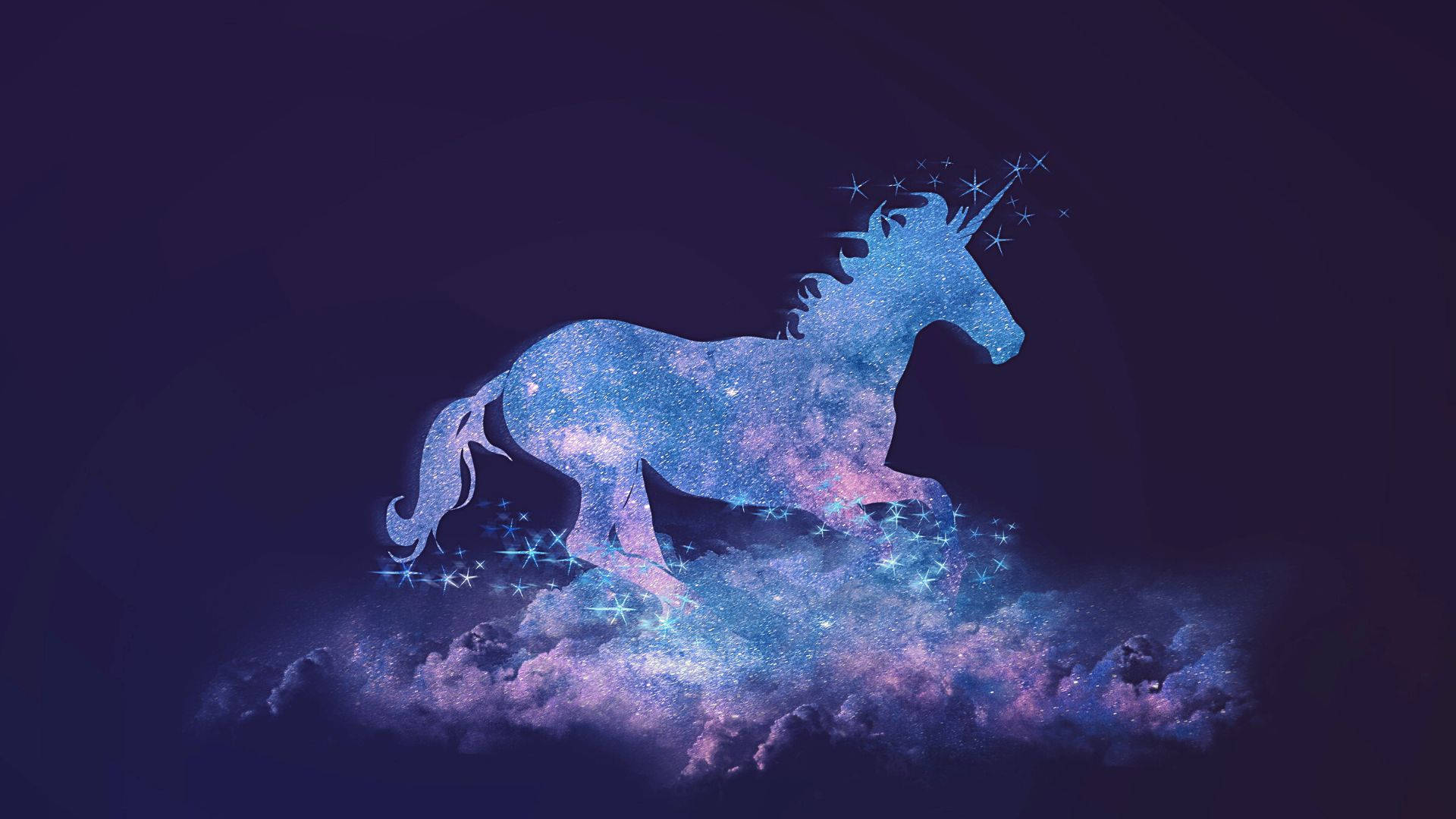 "Let your inner unicorn out and show your unique side" Wallpaper