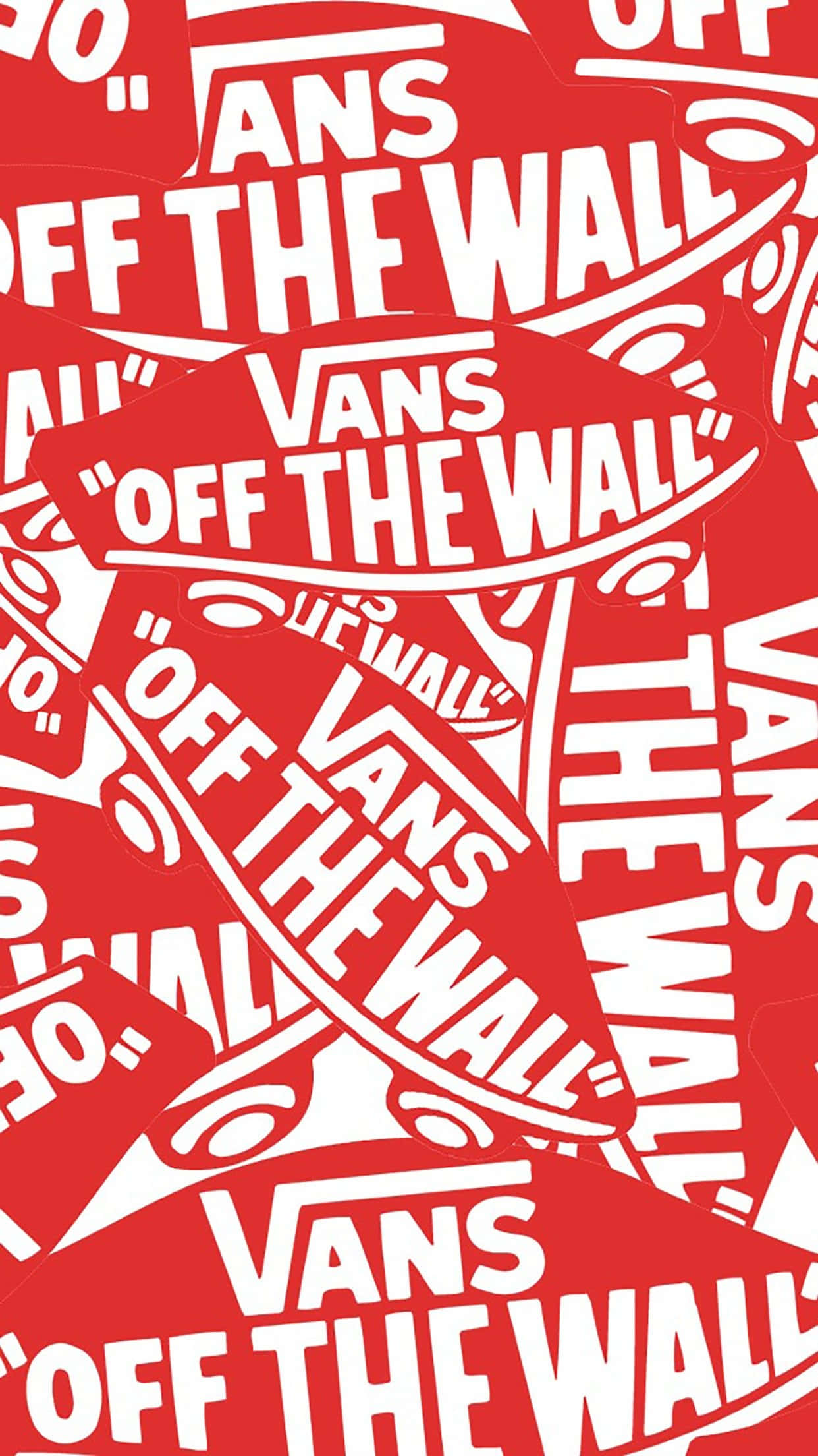 Et cool Vans Logo Tapet Wallpaper