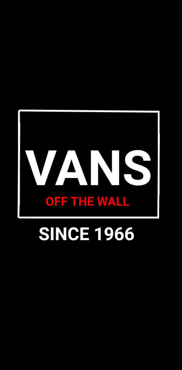 Feiere50 Jahre Des Coolen Vans-logos Wallpaper