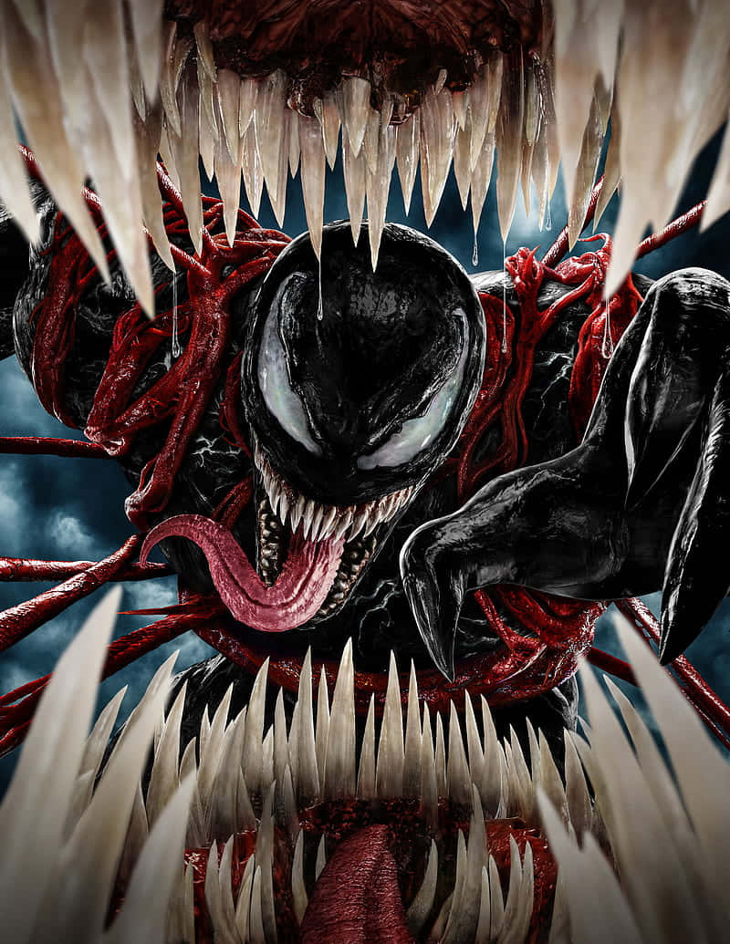 Marvel's Epic Battle: "Cool Venom vs Carnage" Wallpaper