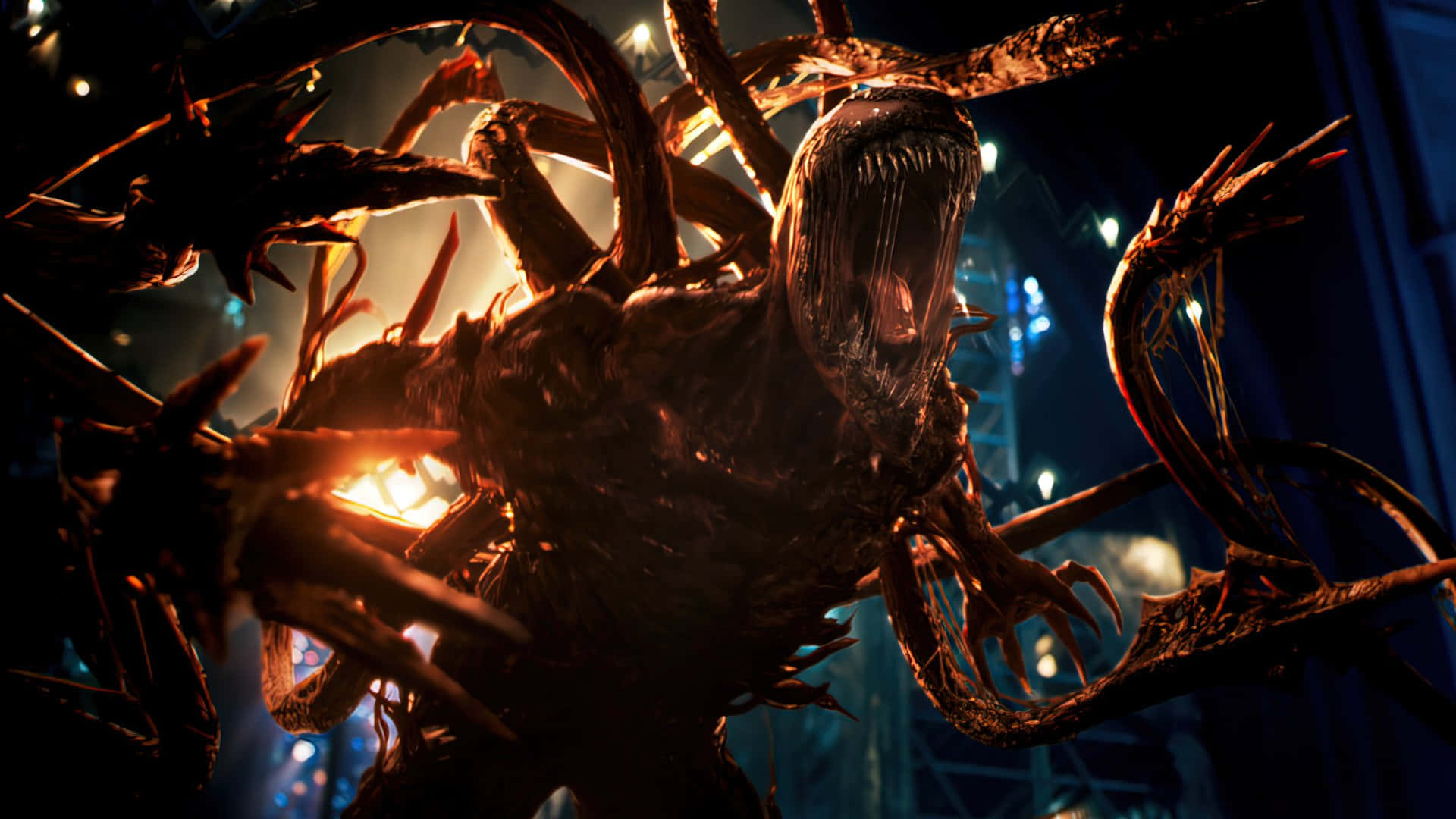 Dosrivales: Venom Y Carnage Se Enfrentan Fondo de pantalla