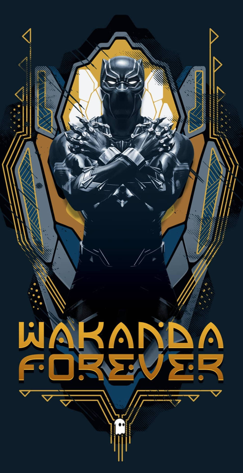 Black Panther Chadwick Boseman Wakanda Forever Salute 4K Wallpaper 72713