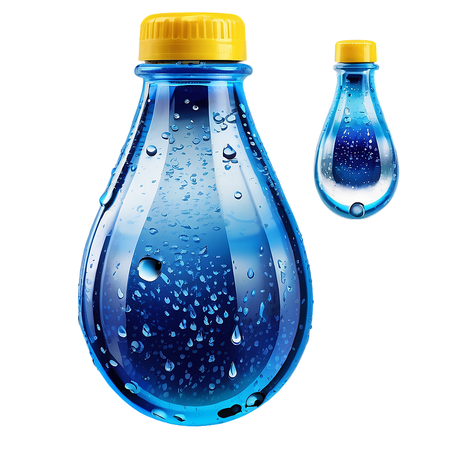 Cool Water Drops On Bottle Png 70 PNG