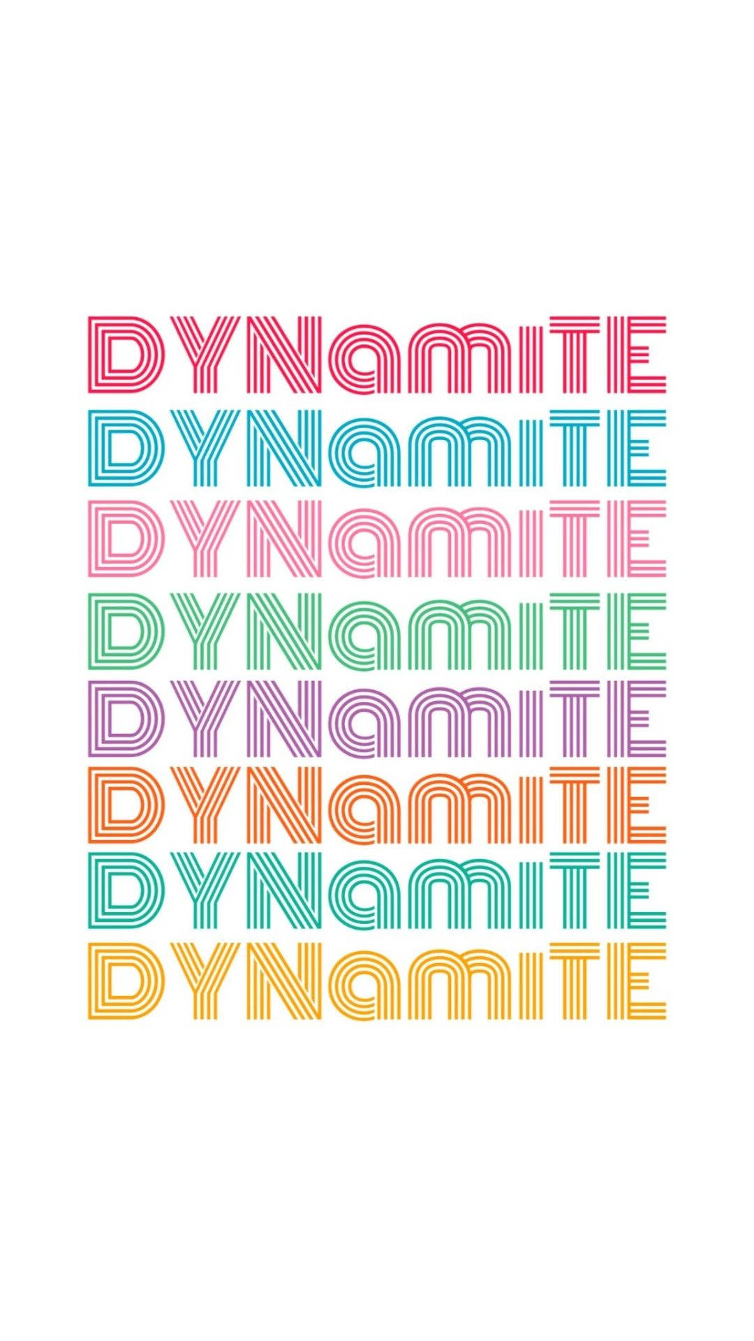 Cool White Bts Dynamite Phone Background