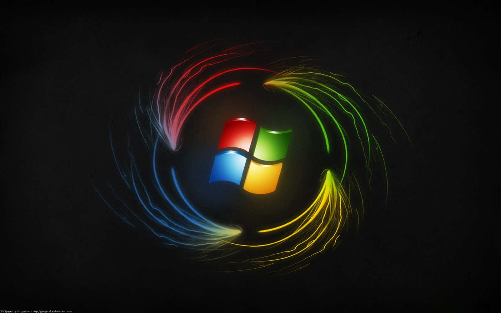 Kühlerund Eleganter Windows-desktop Wallpaper