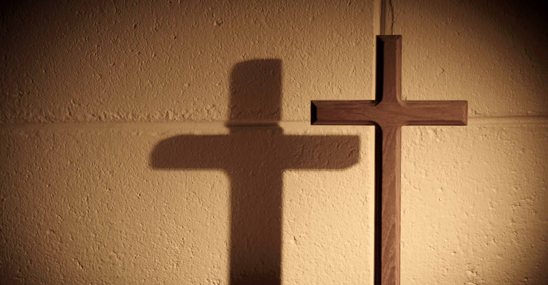Cool Wooden Christian Cross Background