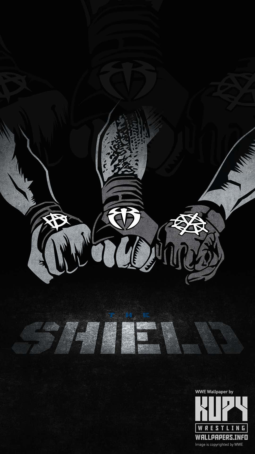 Genialesbrazos De Wwe The Shield Fondo de pantalla