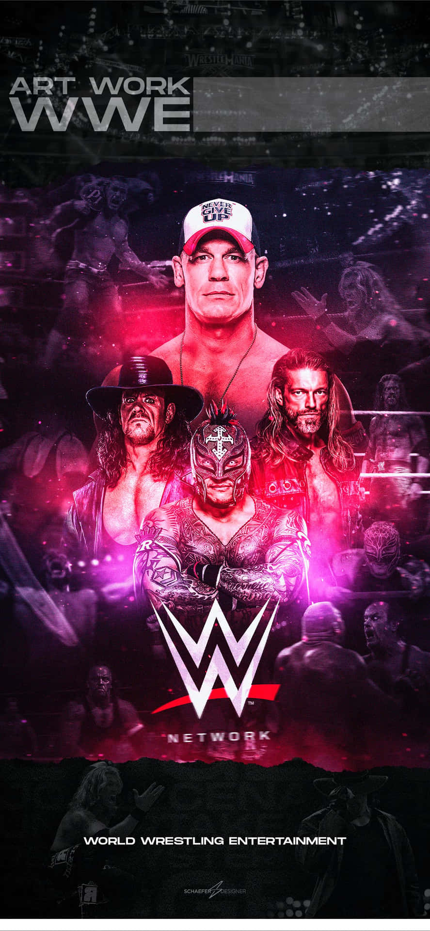 Unleash the Power of Cool WWe Wallpaper