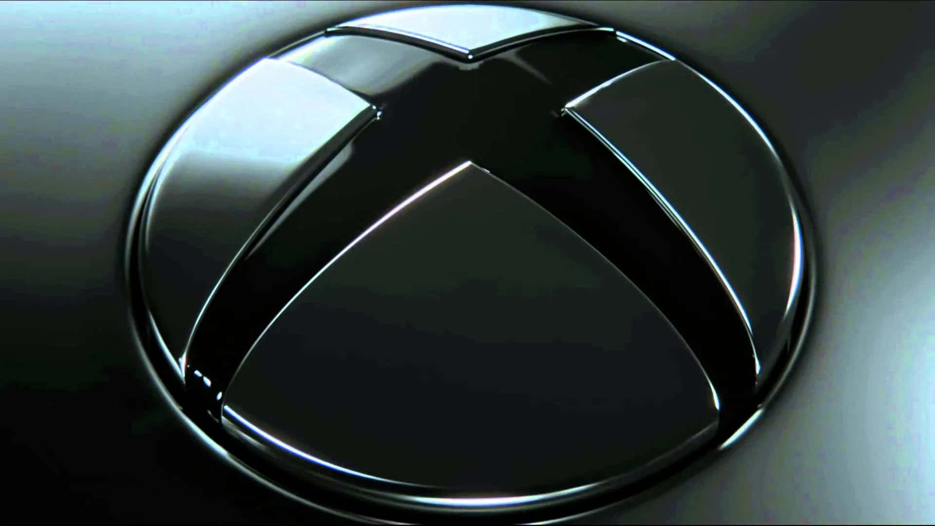 xbox logo på en sort baggrund Wallpaper