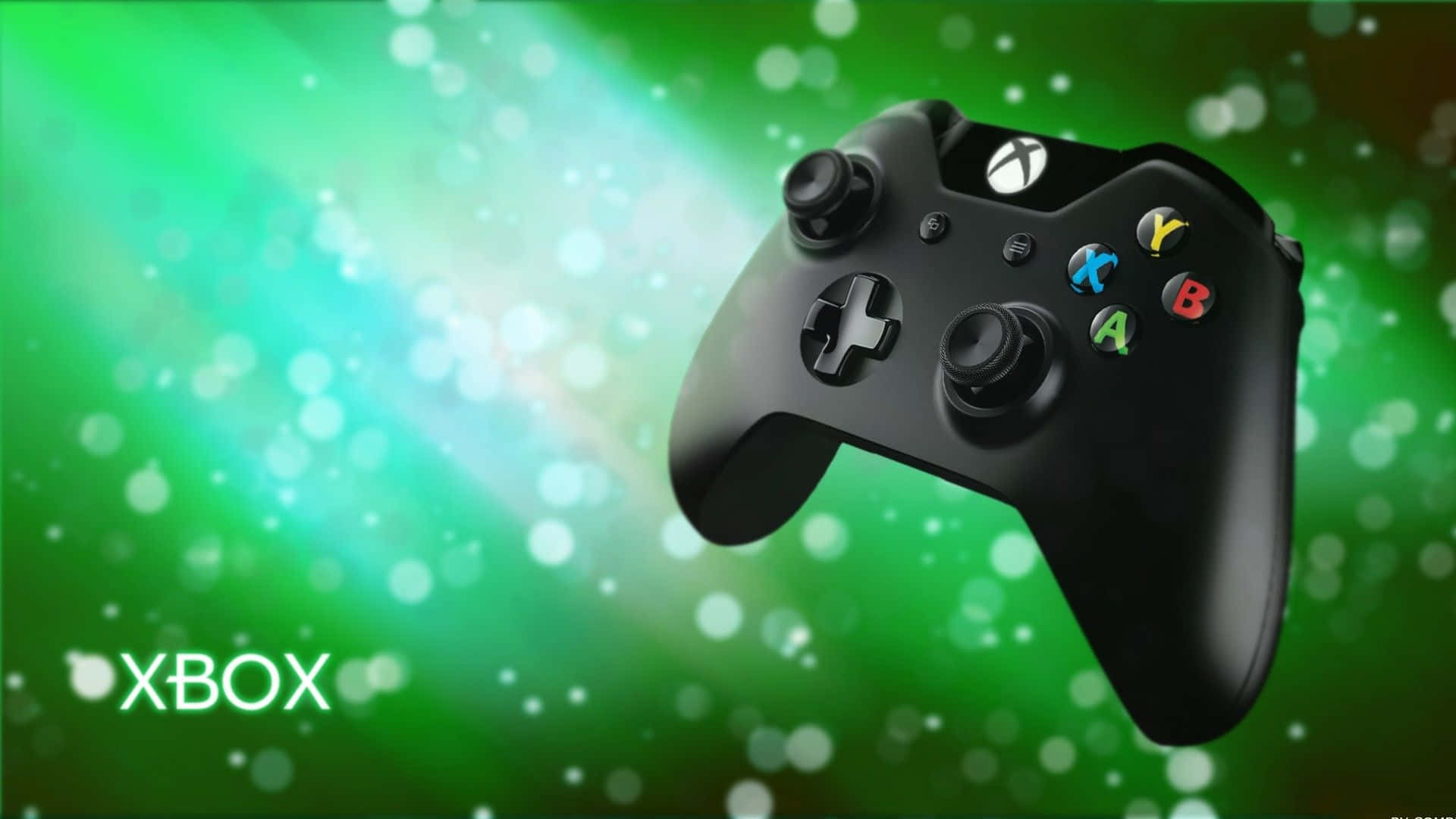 Póstergenial De Xbox En Verde. Fondo de pantalla