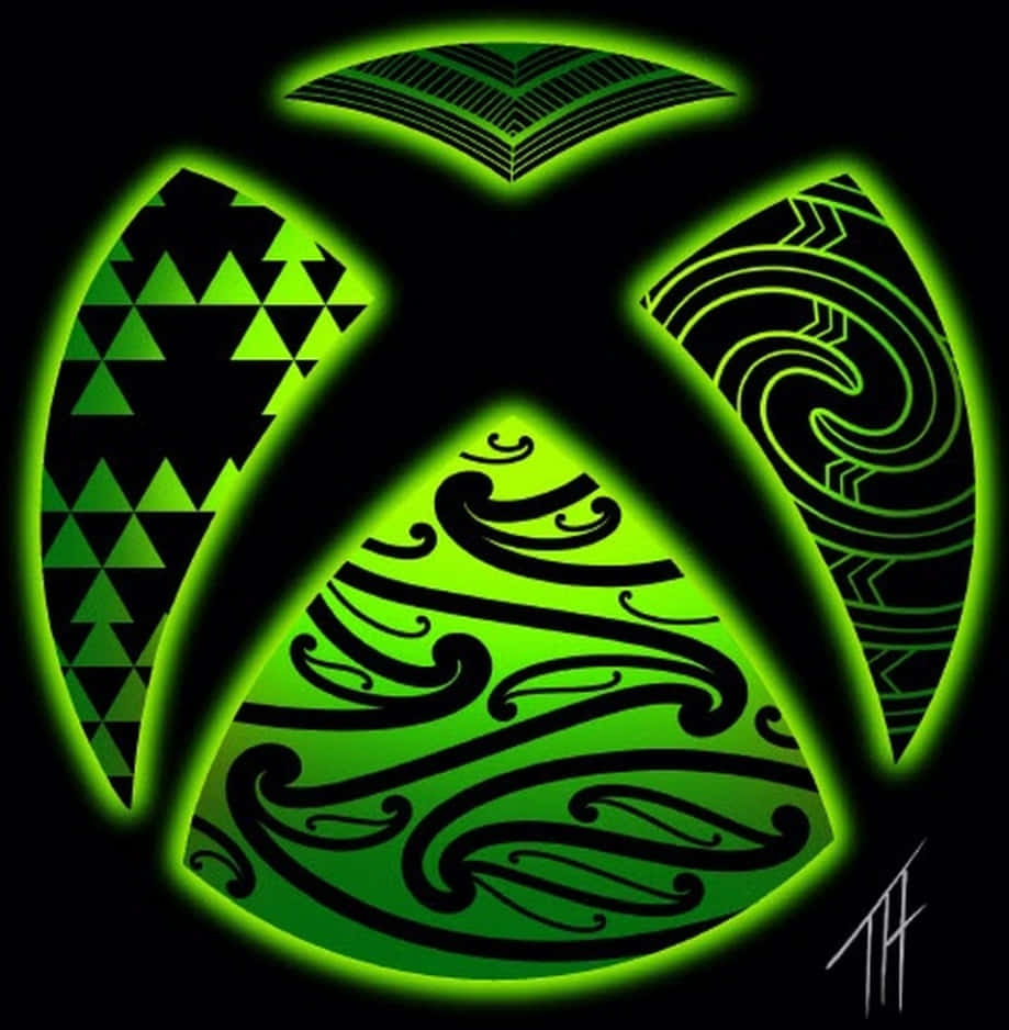 Cool Green Xbox Avatar
