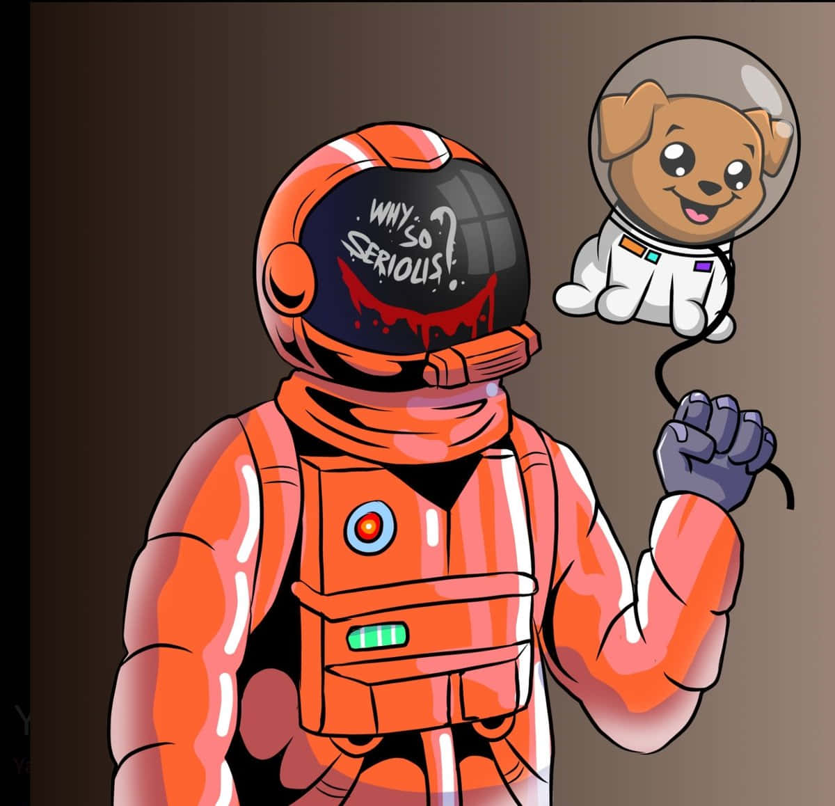 Hund Astronaut Cool Xbox Profil Billede