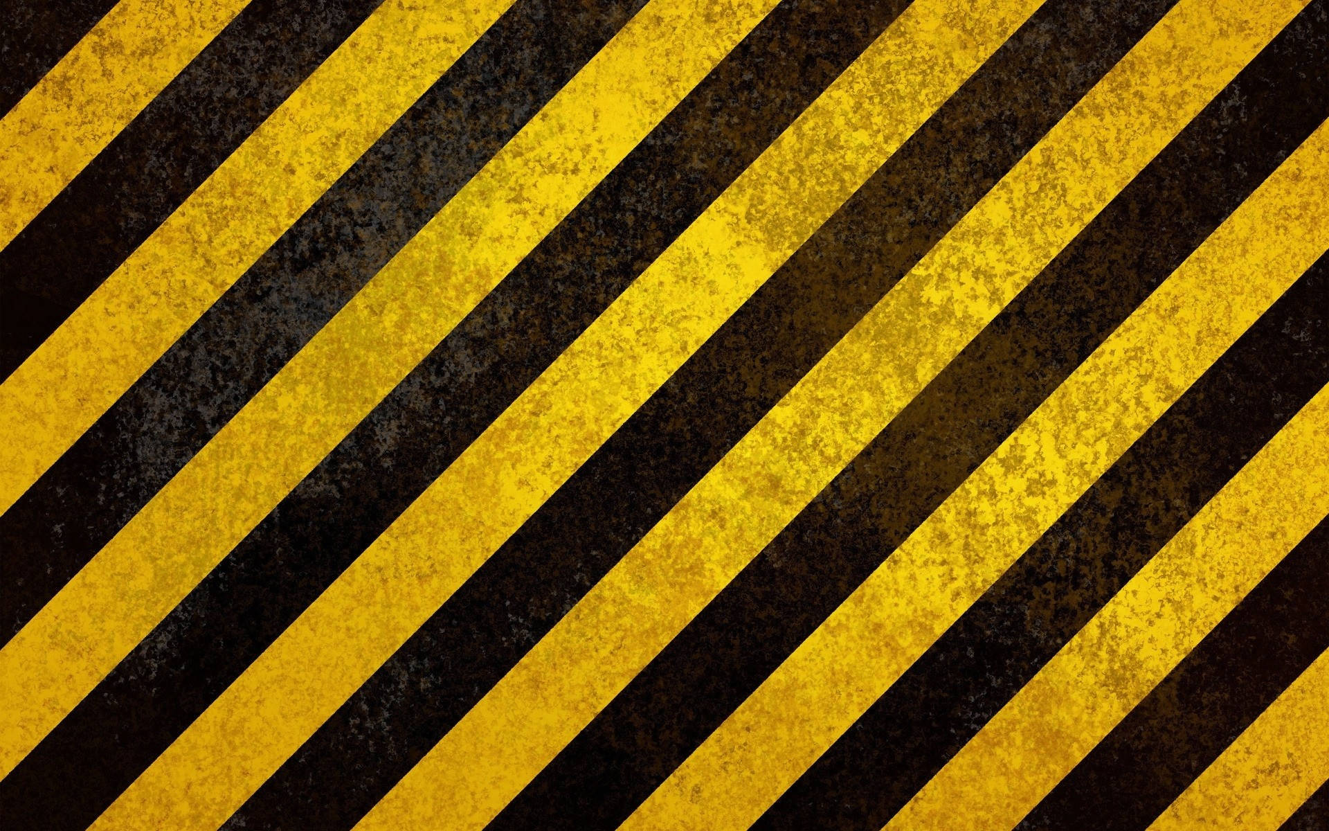 Cooleschwarze Und Gelbe Gefahren-hintergrund Wallpaper