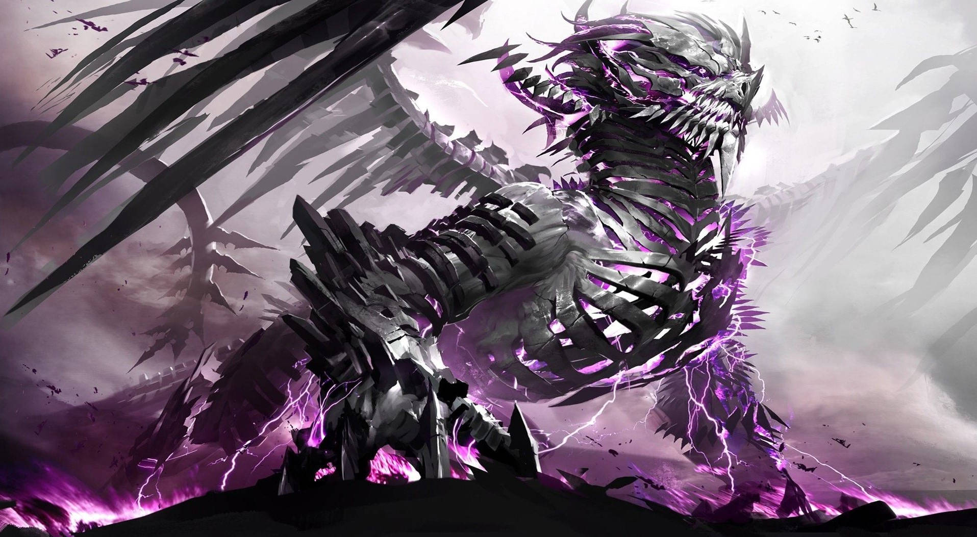 Coolest Dragon From Guild Wars 2 Wallpaper