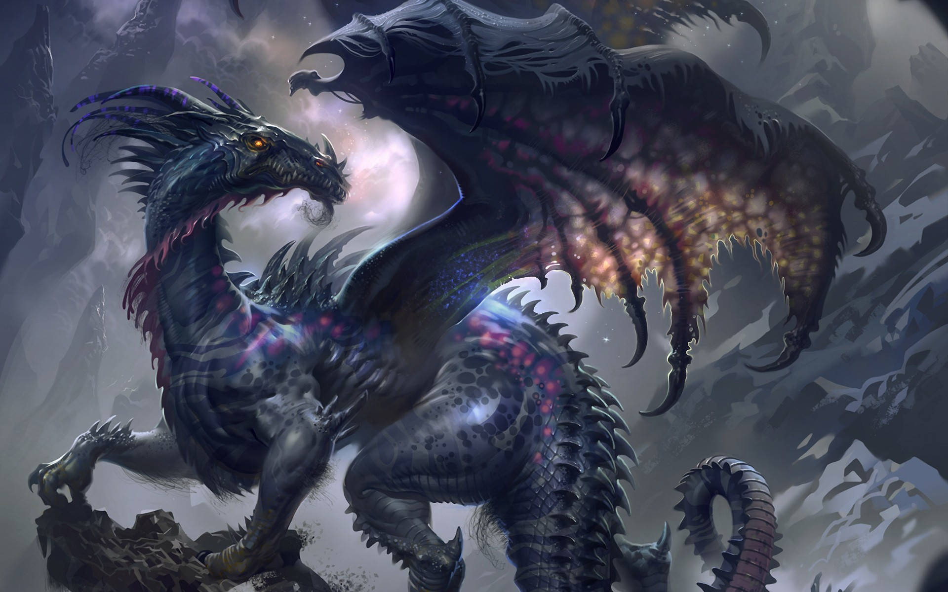 Unleash the Power of the Coolest Dragon Wallpaper