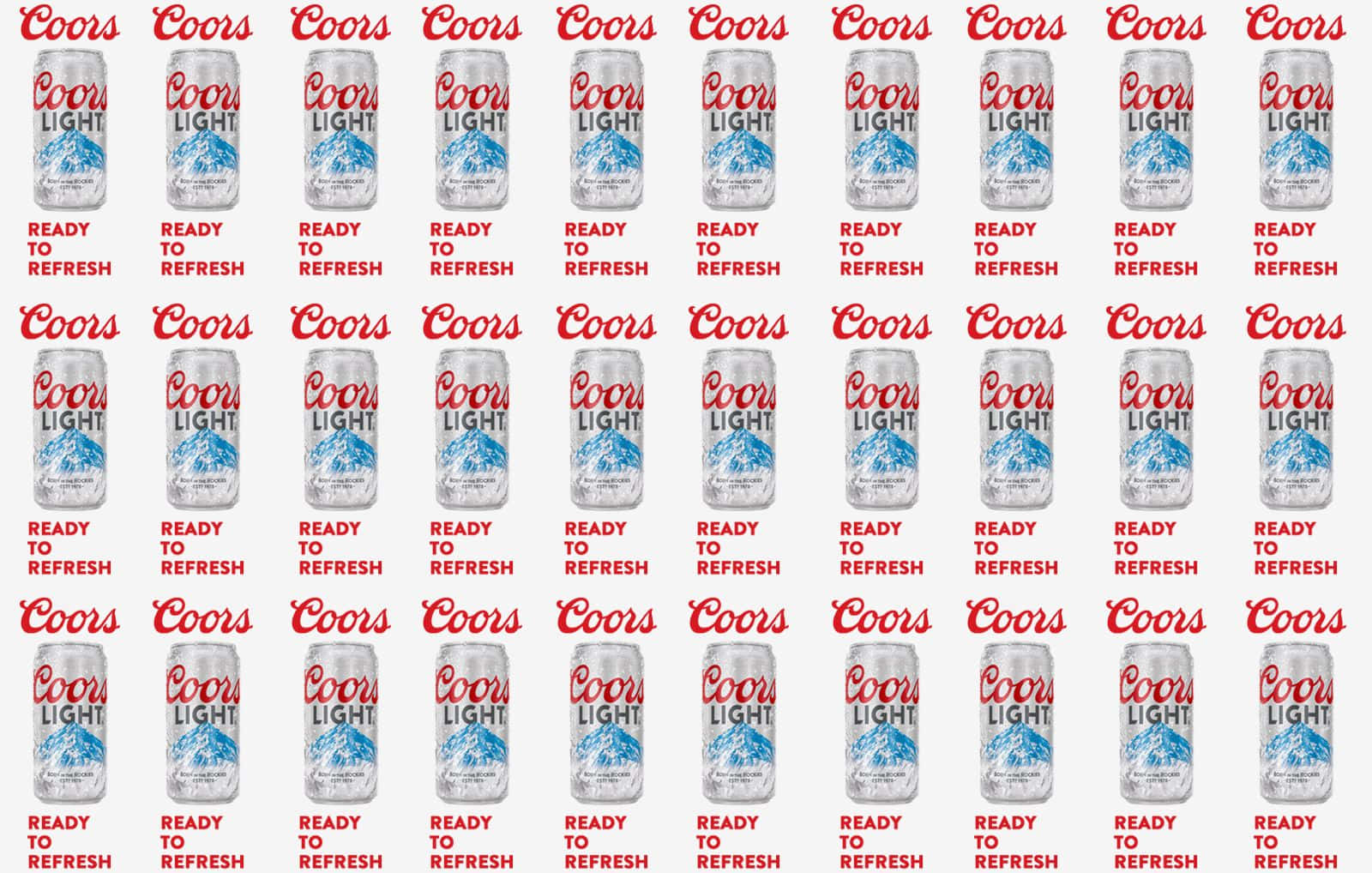 Ice-cold Coors Light: Refreshing and Crisp Wallpaper