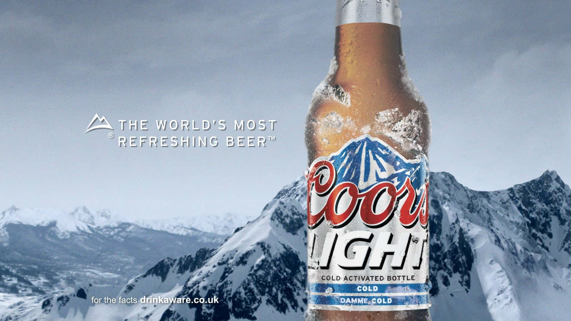 Experience The Refreshing Taste Of Coors Light Wallpaper