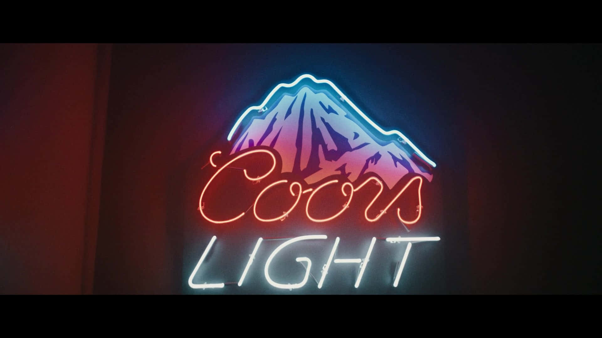 Coors Light Neon Sign Lights Wallpaper