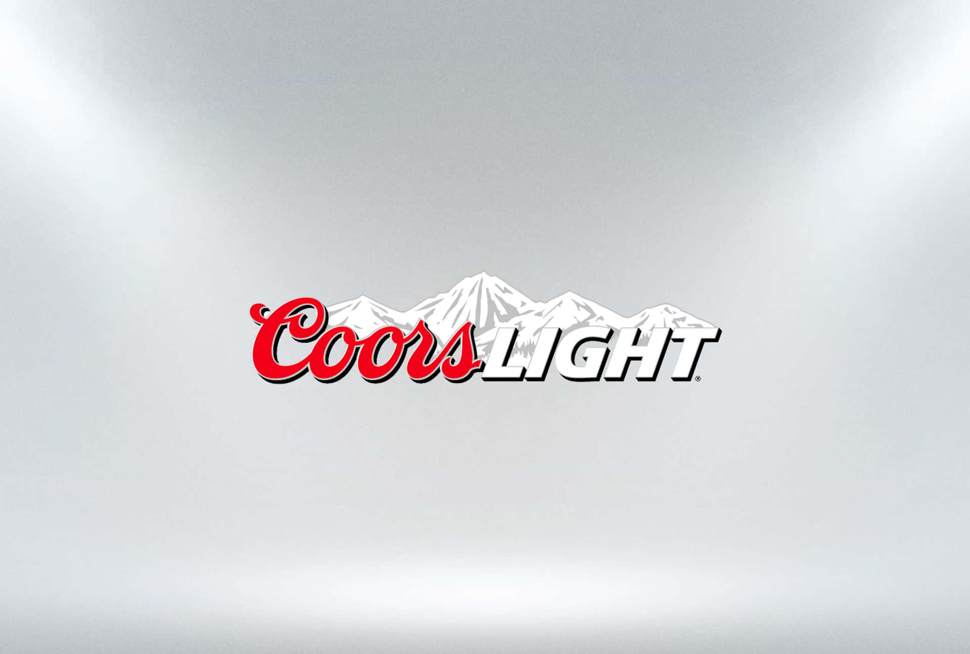 Logosemplice Di Coors Light Sfondo